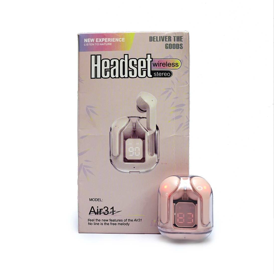 Air31 Transparent Wireless Earbuds